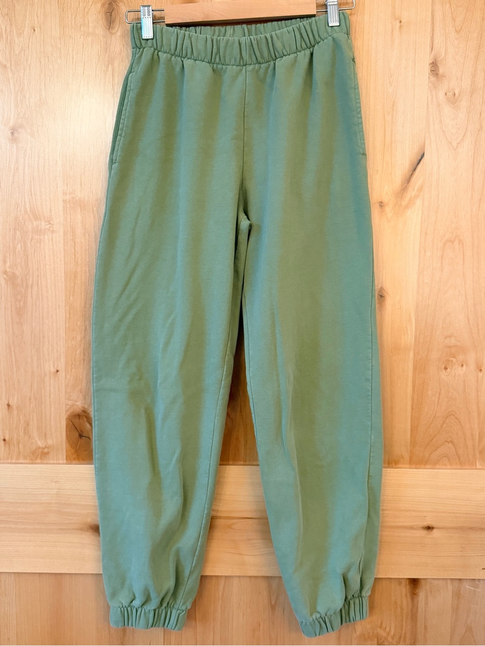 Brandy Melville Rosa Sweatpants Sage Olive Green Joggers Fits Small